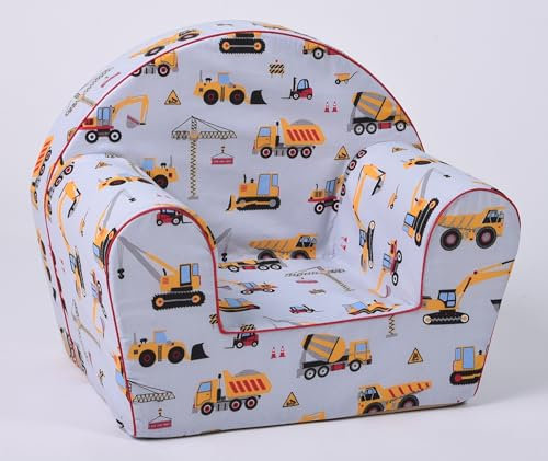 musehouse – Kindersessel, einzelner Mini-Stuhlsitz für Kinder, kleine Baumöbel für Kleinkinder im Kinderzimmer