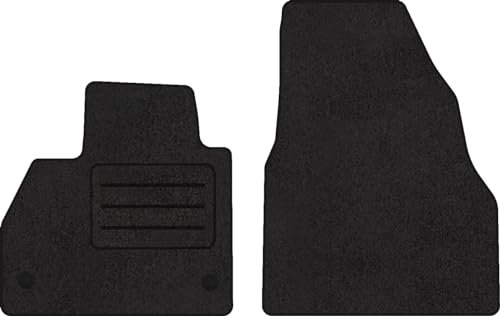 Ecolux Samt-Automatten passend für Renault KANGOO II (2008-2021) Vorne - 2 Stück