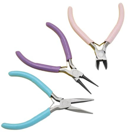 LXJLXD Jewelry Crimp Plier Beads Crimping Plier for Jewelry Repair Craft Beading Crimp Beads Jewelry Making Repair Tool
