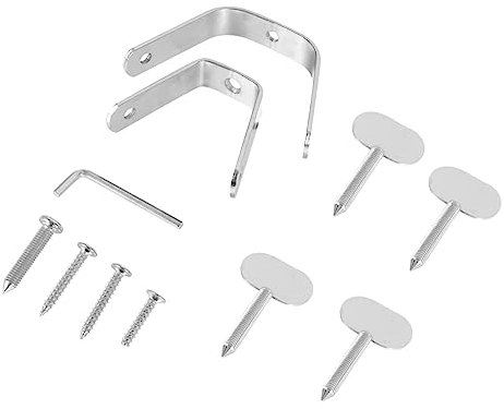 OFFSCH Support à Jambon Créatif en Acier Inoxydable Robuste, Support De Fixation pour Jambon Espagnol, Accessoire Cuisine Pratique pour Rangement à Domicile