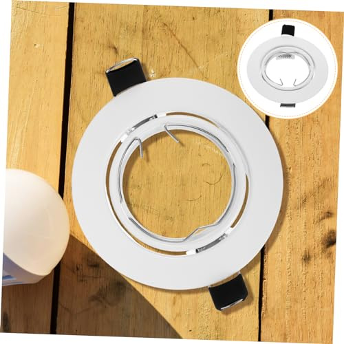 Hemobllo Anillo Embellecedor De Resistente Moldura Para Lámpara Empotrada Led Accesorio De Iluminación Adaptable