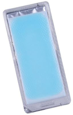 Kühlpflaster für Babys und Kinder Blau aus Vliesstoff Schnell Kühlend 8 Stück für Stirn