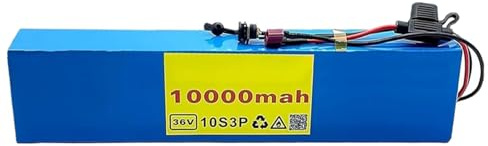 36V 10Ah Batería De Iones De Litio Bicicletas Plegables para Ebike 10S3P Batería De Litio Recargable para Patinete Eléctrico Tablero De Protección Incorporado XT30