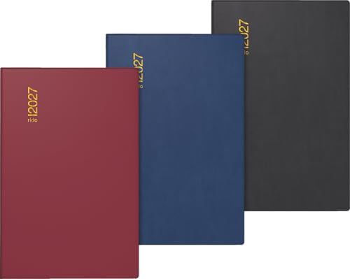 rido/idé Taschenkalender Mod. partner/Industrie I 2027 | A7, Kunststoff, sortiert