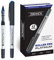 ZBRANDS Tintenroller – Rollerball Tintenroller – Tintenschreiber – Rollerpen - 12 Stück Blau – Strichstärke 0,5 mm - Rechts- und Linkshänder