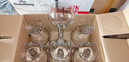 CEEBOO LOT DE 6 VERRES 25 CL BIERE ST STEFANUS - NEUF - TRES JOLI