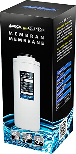 Osmosmembran 1900 l/dag - ersättningsmembran för myAqua omvänd osmos | rent vatten, mot föroreningar, tungmetaller, osmostillbehör, sötvatten, saltvatten