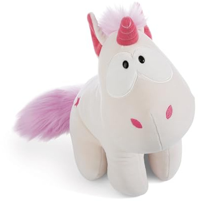 NICI Einhorn Theodor Soft 35cm I Sitzendes Einhorn Kuscheltier mit großen Kulleraugen I Einhorn Plüschtier für Schmusetierliebhaber I Stofftier – 49488