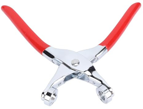 Kit de Herramientas para Ojales, Alicates para Ojales de 12 Mm, 320 Piezas, Ojales, Arandelas, Juego de Perforadores, Ojales de Metal Livianos, Seguridad Mejorada para Reparación