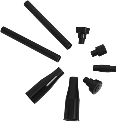 COOPHYA 8 Stück Ersatzadapter für Wasserdüse aus Kunststoff in Schwarz mit Einfachem Austausch für Garten Teiche und Wasserlandschaften