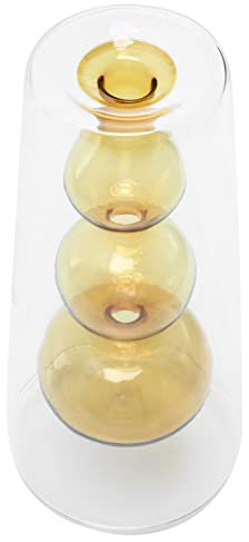 MAGICLULU Glasvase Für Schreibtisch Hydrokulturvase Grüner Dill-übertopf Tischvase Schreibtischschmuck Handgebranntes Glas Robust Und Langlebig Für Trockenblumenarrangements Schlichter Stil