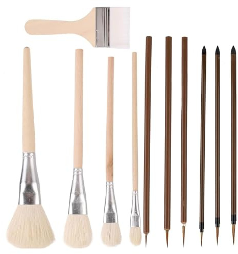 11 Pcs Paint Brush Set Acrylic Paint Brushes Artist Brushes Art Paintbrush Set For Artists Enthusiast
