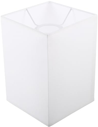LIFKOME Pantalla De Lámpara Cuadrada De Repuesto Cubierta Para Lámpara De Mesa De 7.87 X 5.51 X 5.51 in Para Dormitorio Sala De Estar Oficina Y Hotel