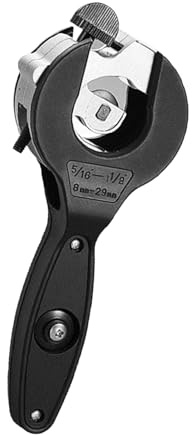 Fyrdyn Cortatubos Herramienta,Cortador de Tubos de PVC con Trinquete | Asistente De Fontanería Herramientas De Corte Rápido,Mejoras para el