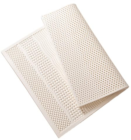 Naturlatexmadrasser, Naturlig hopfällbar bärbar madrass med andningsbar innerhylsa, förtjockad sovrumsmadrass(135x200cm(53x79in))