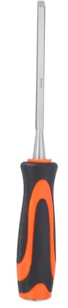 sourcing map Wood Chisel 6mm CR-V Steel Beveled Edge Blade Wood Working Chisel Woodworking Tools with Plastic Handle for Carving Woodworking DIY Projects