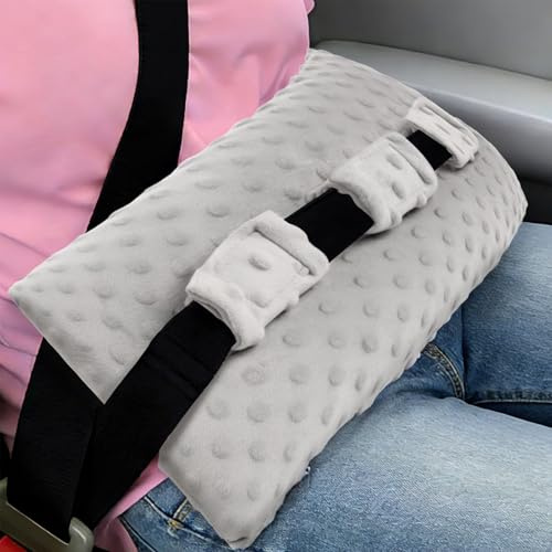 Abdominal Seatbelt Pillow,Car Seat Belt Pad Cushion Support | for Pressure Relief During Travel or Recovery,Hysterectomy Mastectomy Pillow Recovery Must Haves