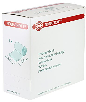 NOBAFROTT Frotteeschlauch elastisch gerollt 5 m, Größen:6 cm