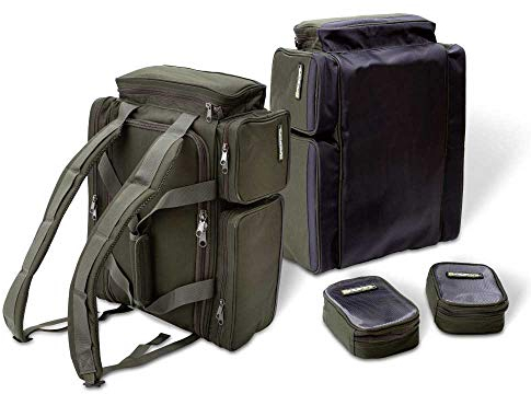 Radical x Carp After Dark Ruckbag 55cm x 41cm x 21cm grün, 55 cm