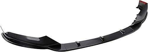 Auto Frontspoiler Frontlippe Spoiler für BMW 5er G30 M Performance Style 2017 2018 2019 | FrontstoßStange Splitter FrontstoßStangenlippe Autoantikollisionsschutz