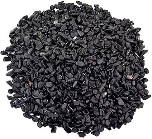 Turmalin Trommelsteine schwarz Ø ca. 8 – 15 mm Edelsteine Heilsteine Wassersteine Glückssteine - Schätze der Natur (Packung Nr. 1 mit 25 g)