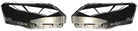 WOLEN Auto-Frontscheinwerfer-Glas-Scheinwerfer, transparenter Lampenschirm, Lampengehäuse, Auto-Linsenabdeckung, Styling, für Skoda Rapid 2013 2014 2015 2016