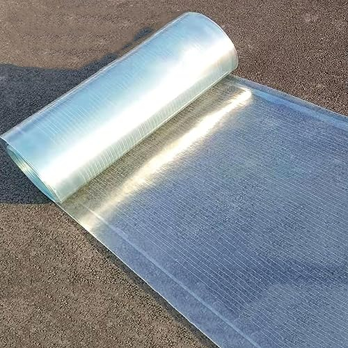 Dachbau Platten Polycarbonat-Dachbahn, Durchsichtige Kunststoffplatten, UV-geschützte, Wasserdichte Abdeckung, For Gewächshaus, Außenbereich, Pflanzenständer-Dachüberdachung, Mit Schrauben, Kundenspez