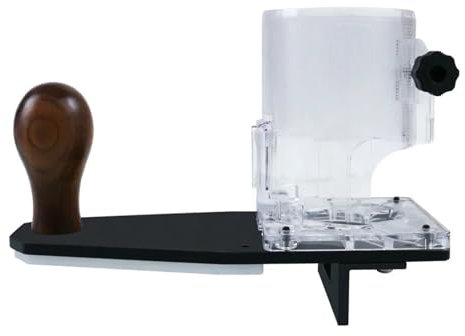 CLLBANT Trim Router Base Holzbearbeitung Kantenführung Kreis Schneiden Ecke Rundung Winkel Kante Fase Fräsen Bas Werkzeug für 65mm Trimmer