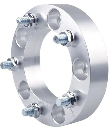 Spurverbreiterungen Für Chevrolet Für Niva Für Tracker Geschmiedete Aluminium-Radverbreiterungen 5x139,7 CB 108mm M12x1.25 Auto Distanzscheiben(Silver spacers 35mm)