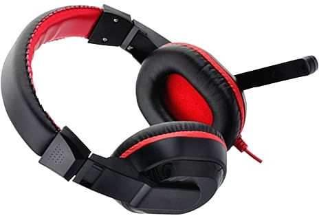 Holibanna Auriculares con Micrófono para PC Gamer con Cancelación de Ruido Diseño Cómodo Cabeza Auriculares con Cable para Multimedia Color Aleatorio