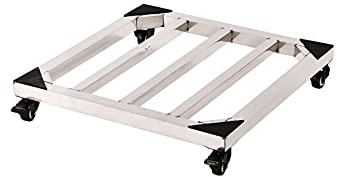 Support mobile réglable pour machine à laver 30–60 cm de largeur et 11 cm de hauteur pour lave-linge, sèche-linge, réfrigérateur, base de meubles, support durable pour lave-vaisselle.