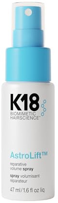 K18 AstroLift™ Spray Voluminizador Reparador, Engrosamiento y Fijación del cabello durante 2 días para cabello fino, delicado y frágil, fórmula no pegajosa ni rígida, spray voluminizador, 47 ml.
