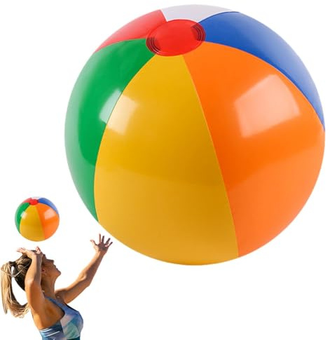 Vattenbollsset | uppblåsbara strandbollar | Färgglada poolleksaker | Ballong De Plage | Pallone Da Spiaggia | Pelota De Playa | Färgglada uppblåsbara strandbollar | Vattenbollar party Favors barn
