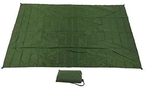 Hapivida Ultraleicht Bodenplane, Zeltunterlage Camping, wasserdichte Zelt Campingplane, 230x140cm, für Rucksackreisen, Wandern, Strand, Picknick