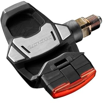 LOOK Keo Blade Power Single Vision – Power Meter Road Pedals - Intergrated Rear LED Lights - Carbon Fibre Body - 12 Nm Blade Tension - 53mm Q-Factor