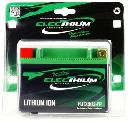 ELECTHIUM Batterie YTX9-BS / HJTX9(L)-FP Lithium-Ion LiFePO