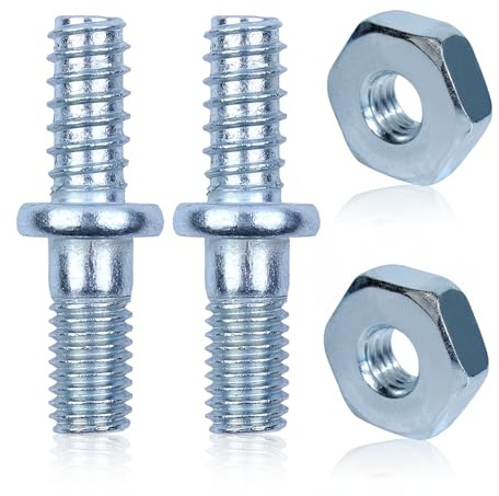 Adjuster Tensioner Bar Studs & Nuts fit for Stihl MS170 MS180 017 018 021 023 025 MS210 MS230 MS250 Chainsaw Replacement Parts for 1123 664 2400, 0000 955 0801