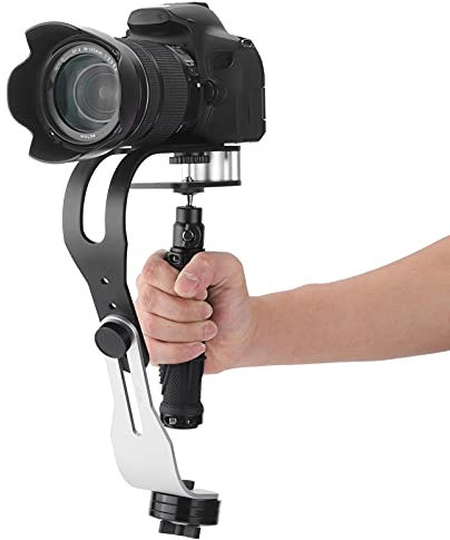 Stabilisateur de caméra vidéo, Plus Confortable, Robuste et Durable, stabilisateur de caméra DSLR de pour caméscope Appareil Photo Reflex numérique, DV, pour