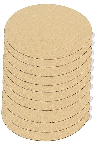 Healeved 10stücke Selbstklebendes Schleifpapier Runde Schleifscheiben Holzpolierpapier Und Metallpolierpapier Schleifblätter Und Polierblätter Für Diverse Oberflächenbearbeitung