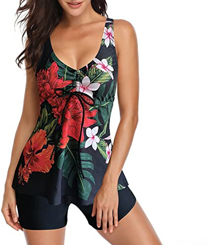 WILLBEST Damen Anzug elegant 2 teilig Burkini Damen Muslim Herren unterwäsche Bikini orange Bikini Camouflage meerjungfrauenflosse Bademantel Herren mit Kapuze extra lang Badeanzug Bauch Weg Pantie