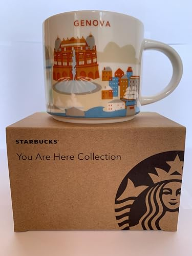 STARBUCKS Genova/Genua (Italy/Italien) Mug YAH You Are here Collection - 14 FL oz / 414 ml