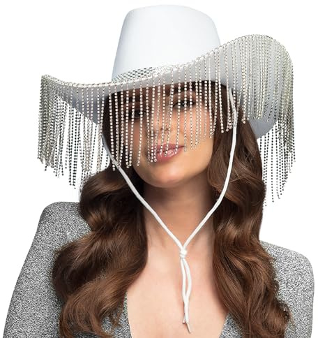Boland - Cowboyhut Showgirl, Hut für Faschingskostüme, Karneval, Mottoparty und JGA