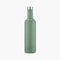 UBERSTAR VINNIE Stainless Steel Insulated Travel Wine Bottle 750ml / Hot or Cold Drinks/Reusable Flask Screw Top/Water Wine Juice (Sage Green)
