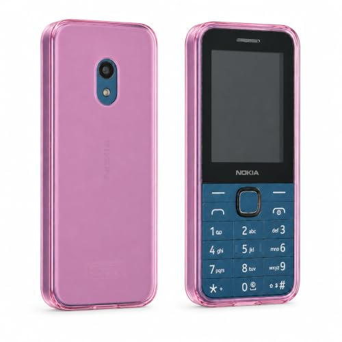 caseroxx TPU-Hülle für Nokia 225 4G (2024), pink | Flexible TPU-Hülle, passgenau und griffig, schützt vor Stößen, Kratzern und Staub, aus TPU