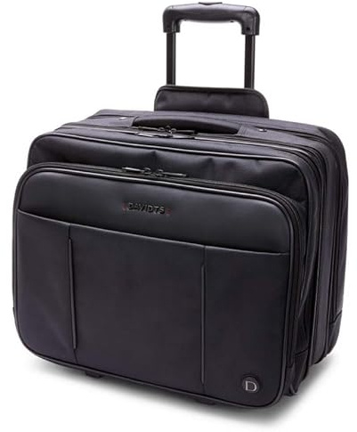 Davidts - Pilot Soft Case 17 Connaisseur - 44,50 x 35 x 25 cm - svart