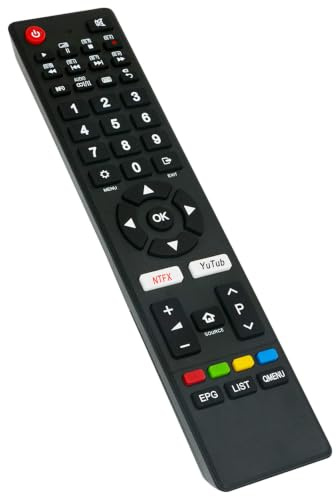 GCBLTV6EA-C4 ersetzt Fernbedienung -VINABTY-fit für Chiq Hitachi TV Fernbedienung GCBLTV6EA-C4 CLE-1031 GCBLTV6GA U50G6 U55G7 U65G6 U70G8 U75G8 U43H7L U58E7 U55H6 U65G9 GCBLTV6EA-C2