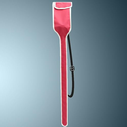 BESTHAHA Tasche mit Schwert fechten aus Oxford 1680D Stoff, Zaun Tasche, verdickte Fecht Waffen Tasche, für Schwert säbel und Aluminium ausrüstung-Red||124CM