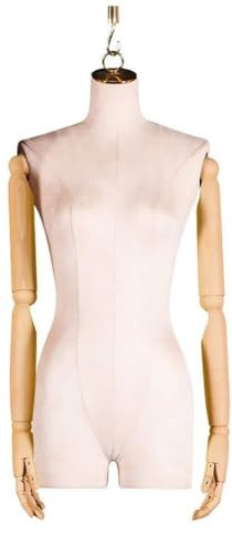Schneiderpuppe für Damen, mit Verstellbarer Höhe, für die Präsentation zu Hause, zum Nähen, für den Einzelhandel und zur Schaufensterdekoration
