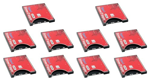 Janasiba 10X La per Schede da SD un Supporta La Scheda SD Wireless WIFI Tipo I Adattatore per Fotocamera SLR