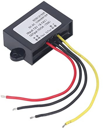 Modulo di sollevamento DC a DC, regolatore di tensione elevatore IP67, modulo boost DC a DC impermeabile, ingresso 9-14 V, uscita 15 V per veicolo, convertitori di potenza